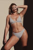 Curve model Bree McCann in Stripe Code B Bikini 